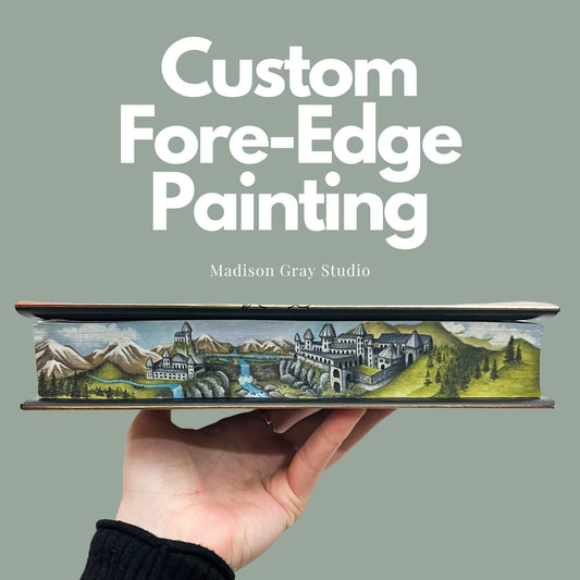 Custom Fore-Edge Painting Down Payment